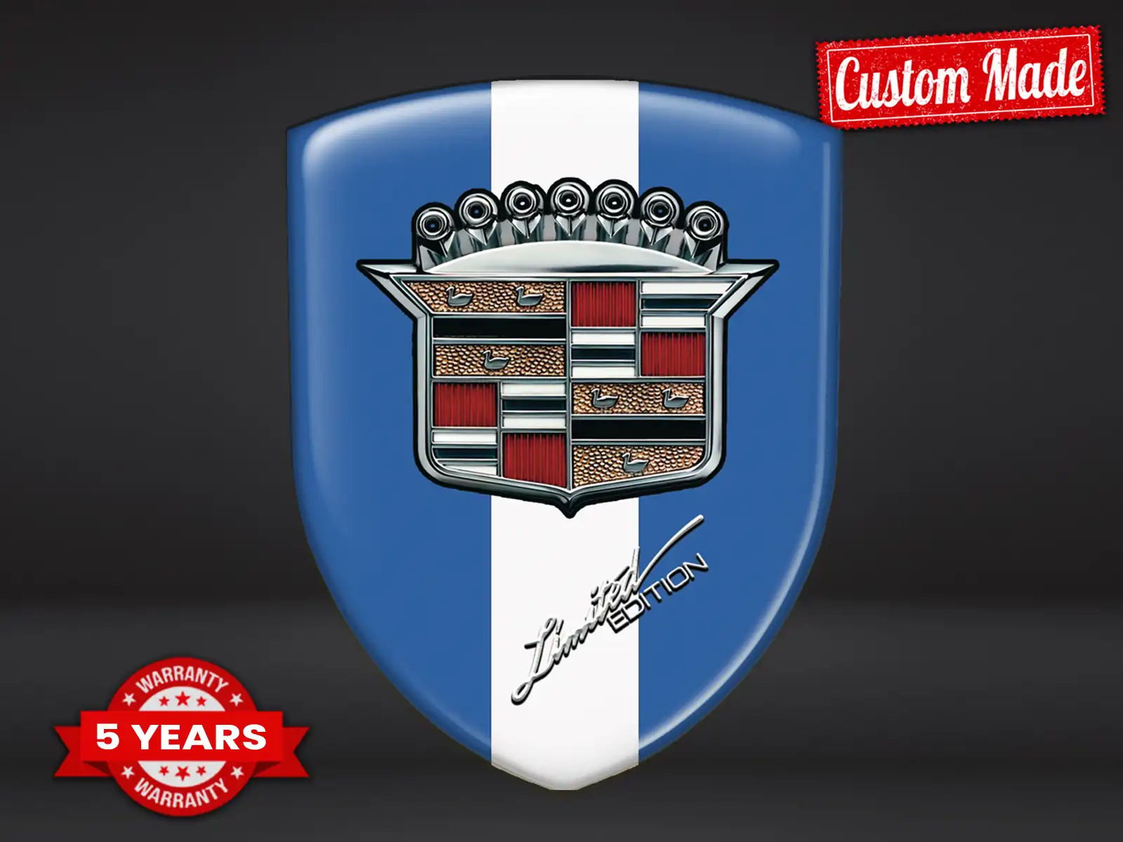 Cadillac Autoembleme Universal Hochwertig Professionell ST